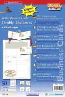 DCC718 Multipurpose business cards Double Thickness