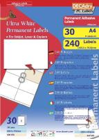 OLW4785 Multipurpose white labels