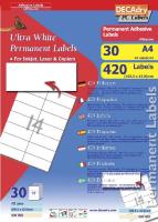 OLW4802 Multipurpose white labels